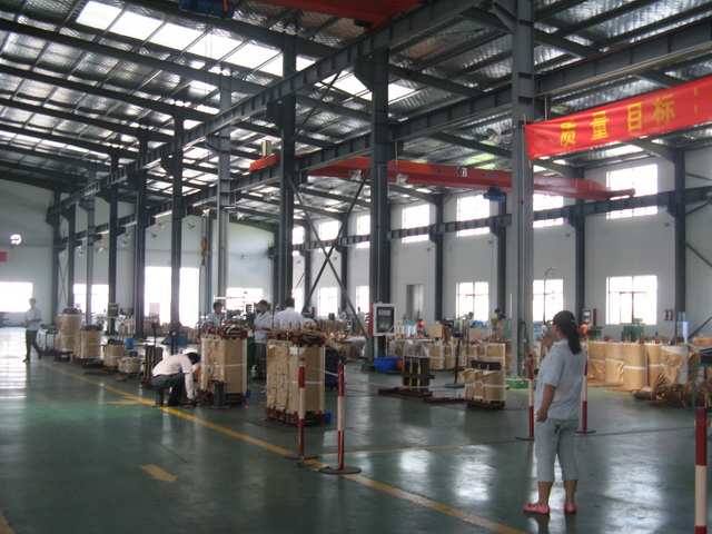 玉溪变压器生产车间